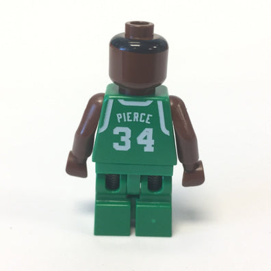 LEGO Minifigure-NBA Paul Pierce, Boston Celtics #34-Sports / Basketball-NBA016-Creative Brick Builders